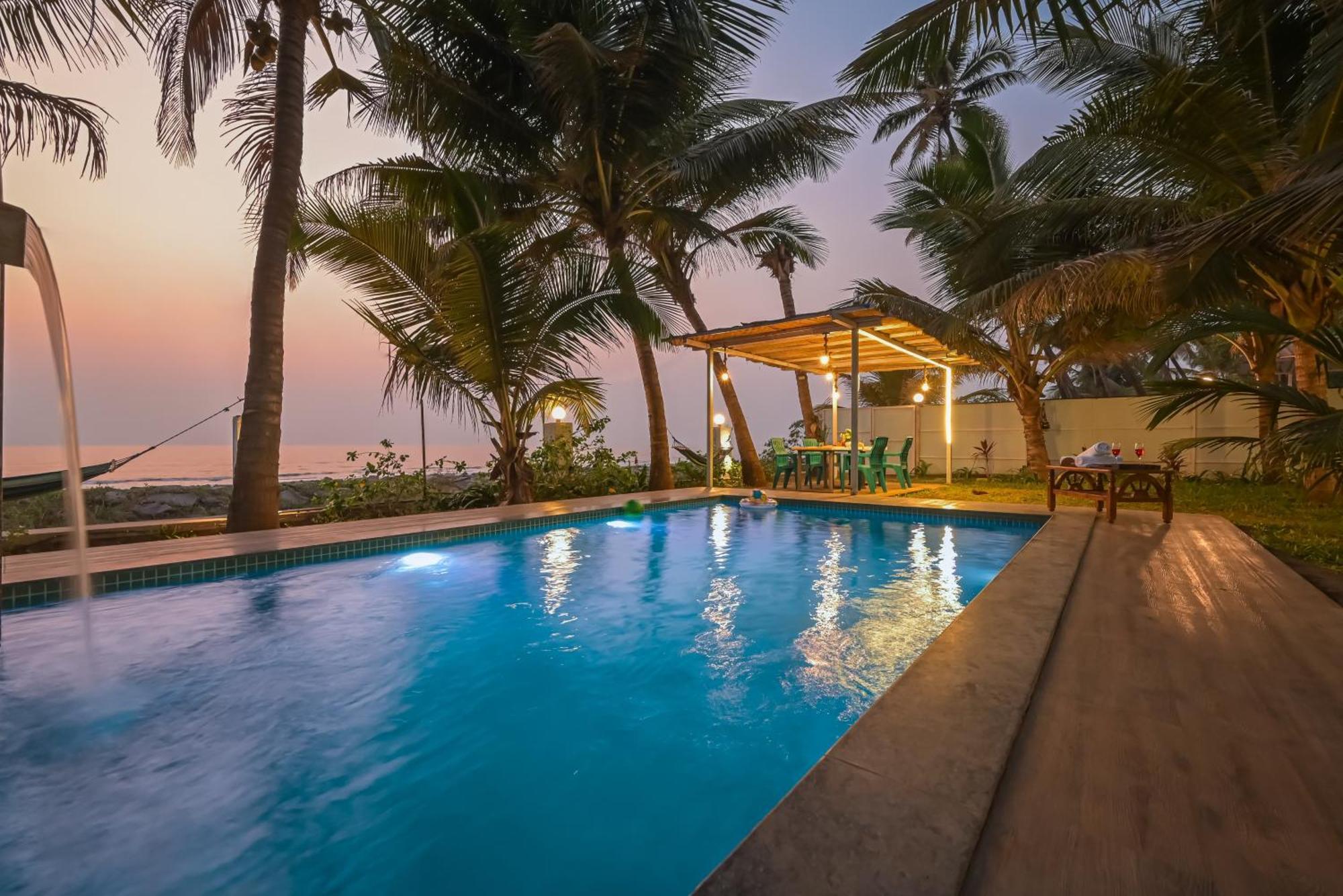 אליבג En Ocean Infinity Pool Villa Overlooking Sea ,Beach Touch מראה חיצוני תמונה