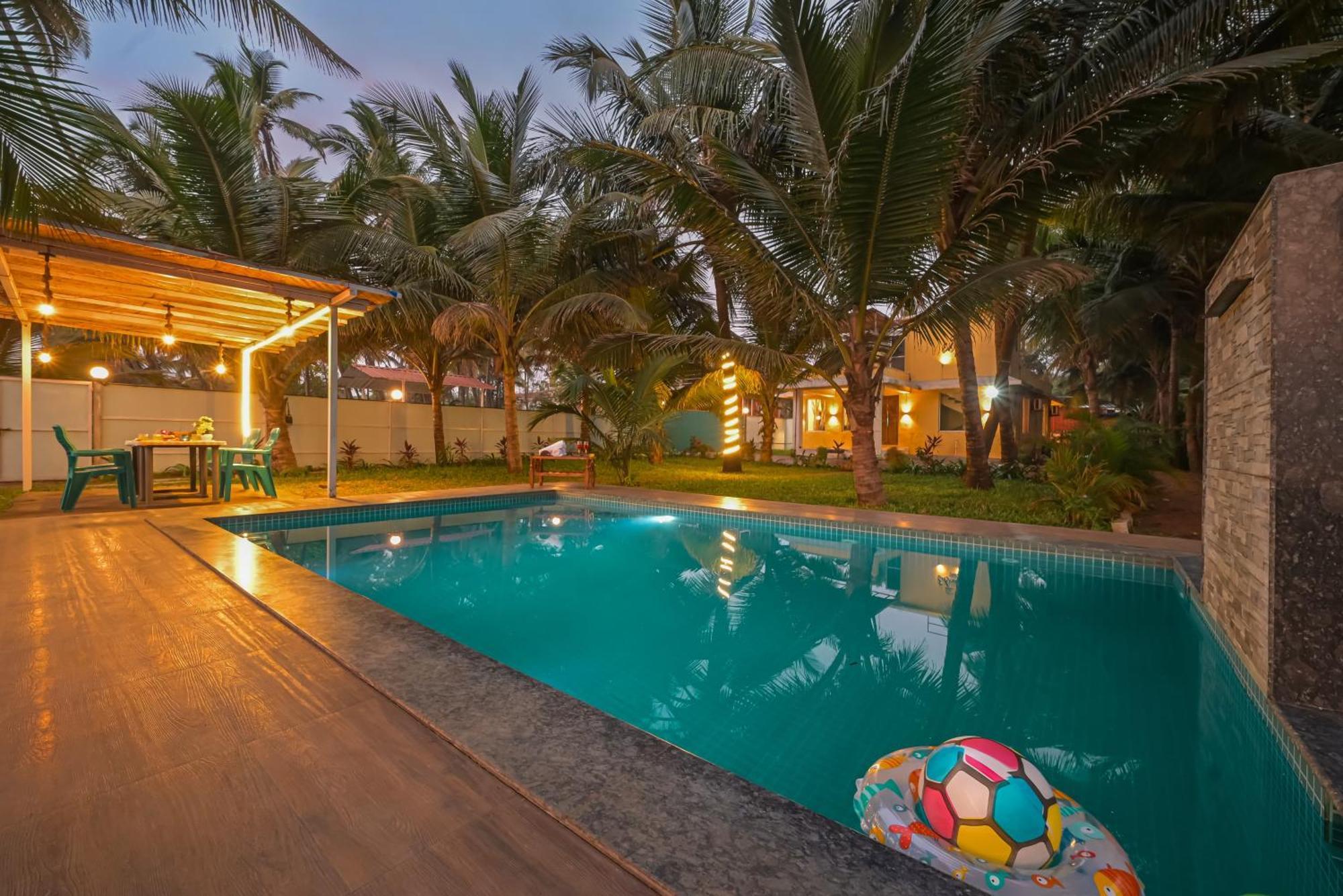 אליבג En Ocean Infinity Pool Villa Overlooking Sea ,Beach Touch מראה חיצוני תמונה