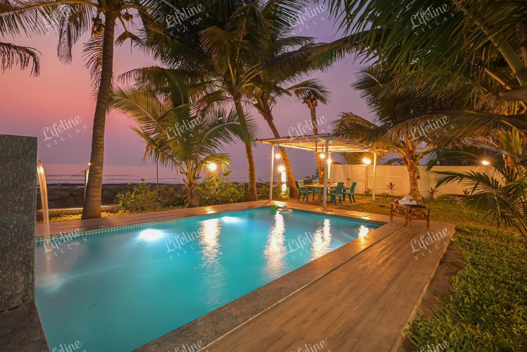 אליבג En Ocean Infinity Pool Villa Overlooking Sea ,Beach Touch מראה חיצוני תמונה